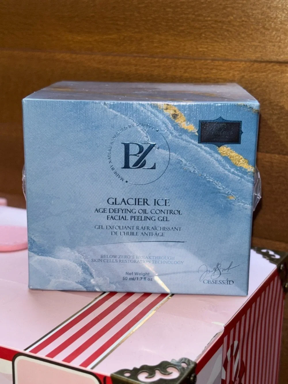 Below Zero Glacier Ice Age Defying Oil Control Facial Peeling Gel